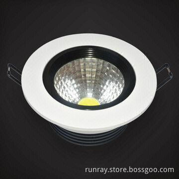 5W COB LED Downlight with 50,000 Hours Lifespan, Measures 109 x 47mm